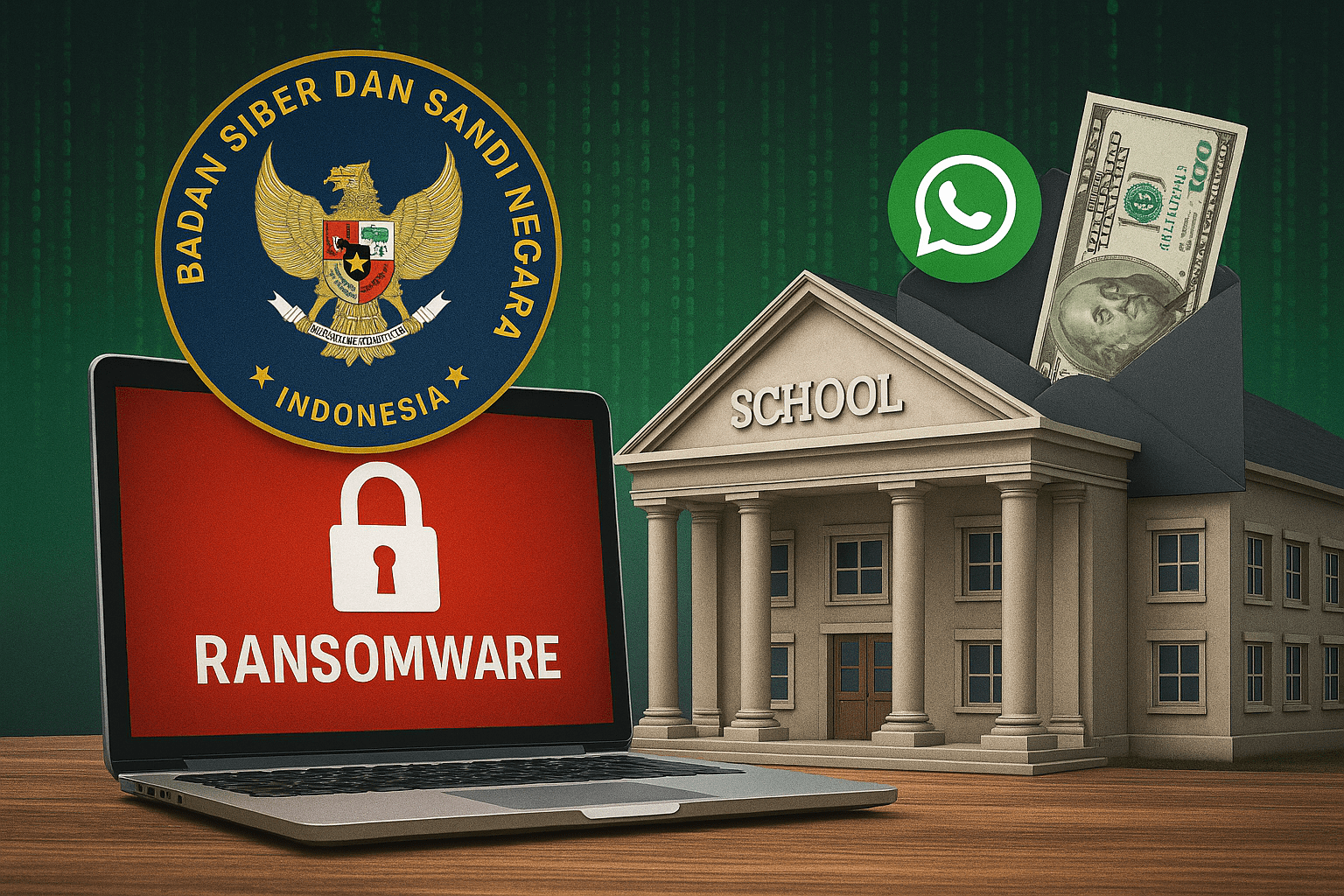 Peringatan dari BSSN: Serangan Ransomeware Semakin Gencar Menargetkan Sektor Pendidikan dan Pemerintahan di Indonesia