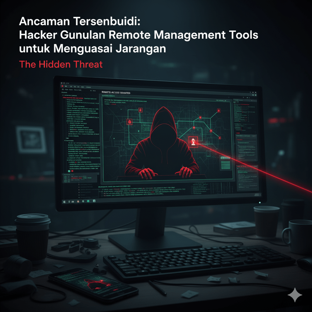 Ancaman Tersembunyi: Hacker Gunakan Remote Management Tools untuk Menguasai Jaringan
