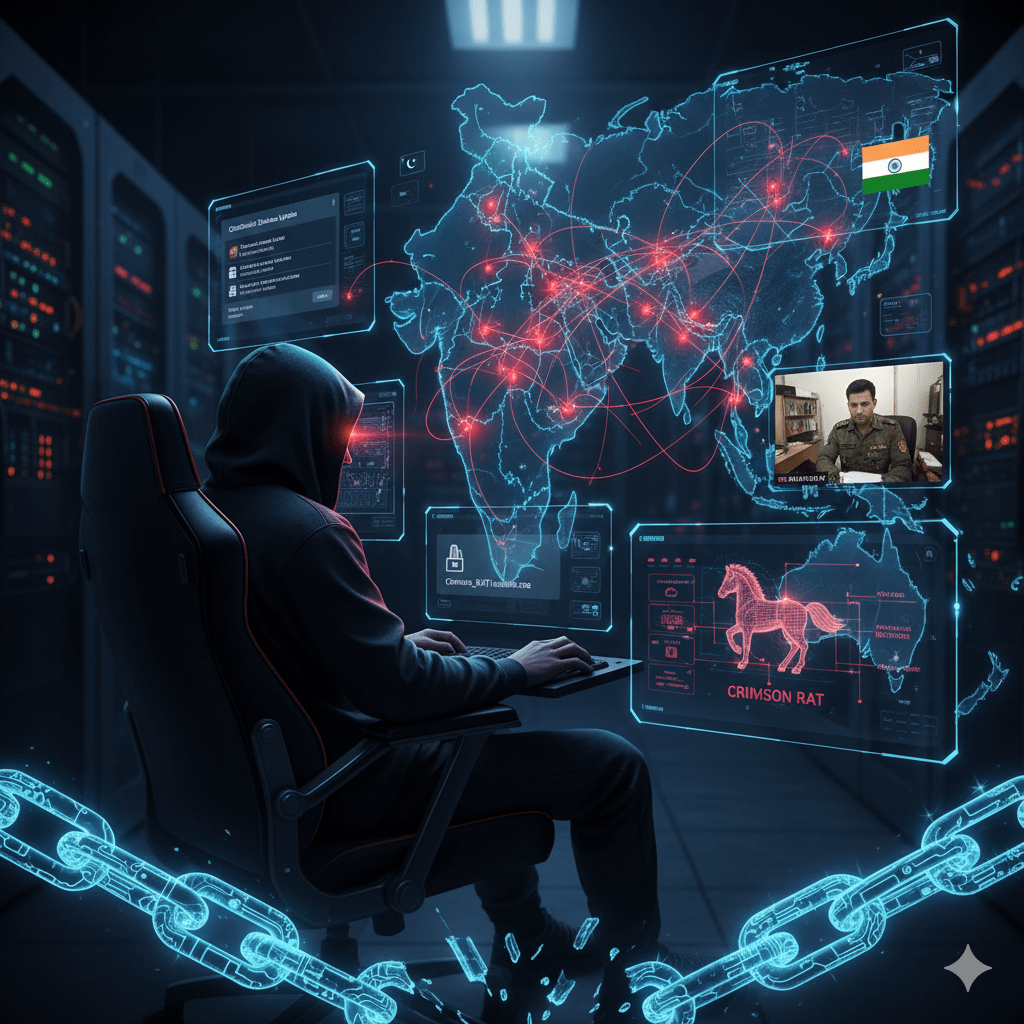 Ancaman Baru: Kelompok Peretas Pakistan 'Transparent Tribe' Targetkan Militer India dengan Malware 'Crimson'