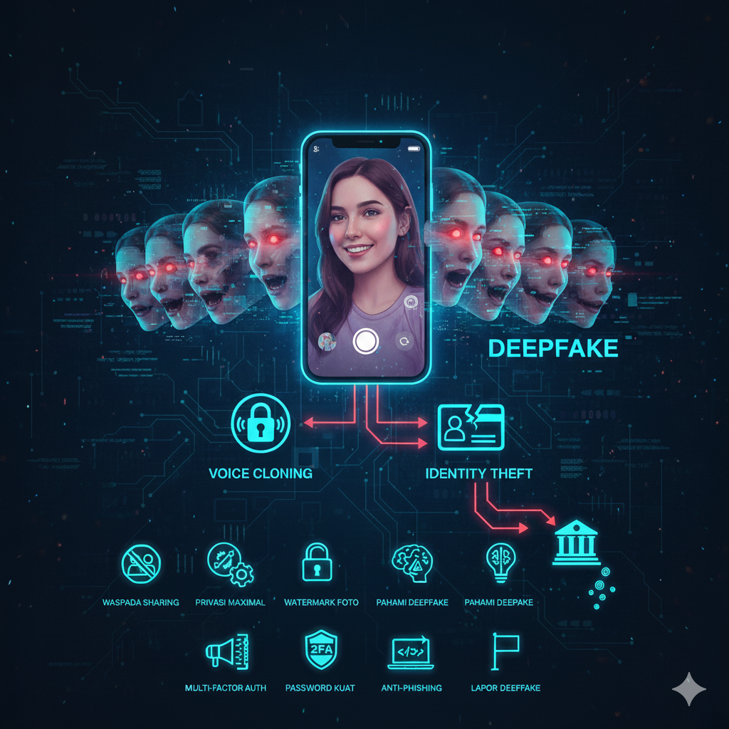 Ancaman Deepfake dari Foto Selfie: 9 Langkah Penting untuk Mengamankan Diri Anda.