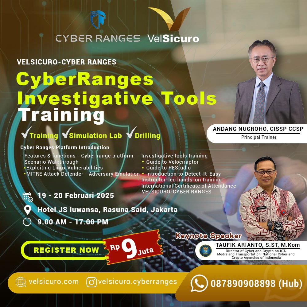 CyberRanges Investigative Tools Training